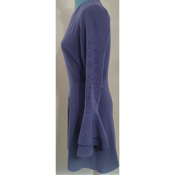 Parker Dress Womens Size 4 Bell Sleeves Whimsical Coquette Fairycore Sexy Preppy - Picture 8 of 13